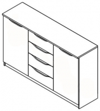 Комод KOM2D4S Смайл