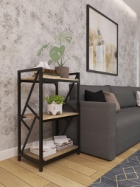 Стеллаж 3 полки Ромбо 