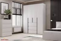 Шафа розпашна комбінована 4 дверна Art In Head №1 Light 160