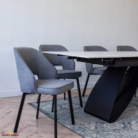 Стол Garold (160-240 см) Snow Mount White Matt