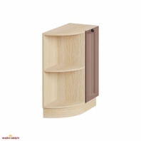 Тумба нижняя Н30.82.1Д. угол. полуоткрытая Атланта глянец