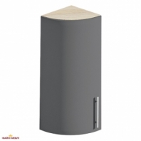 Шкаф верхний В30.72/В30.92 кут. открытый Хай-Тек глянец перламутр