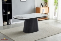 Стол Clement PP White Glossy