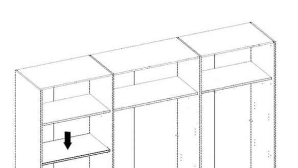 Шкаф-купе 72 LIVORNO 9