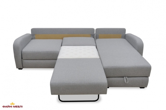 Кутовий диван розкладний дельфін Анжело Меблі Стиль 223 х 151 см 1