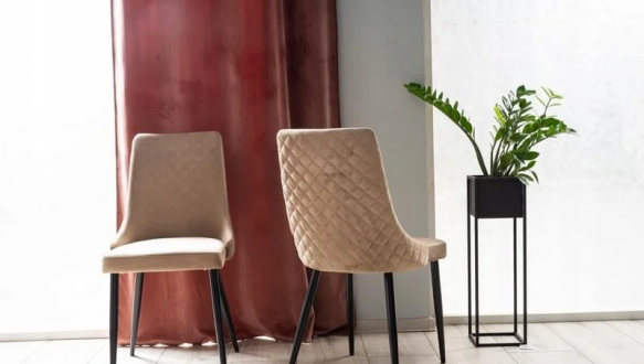 Стілець Piano B Velvet бежевий 2