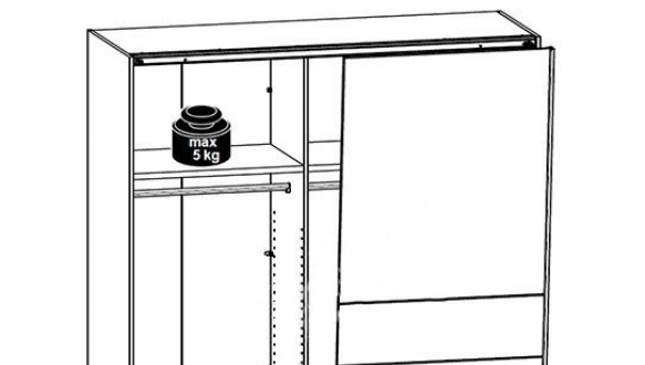 Шкаф-купе SZF/153 SALINS 2
