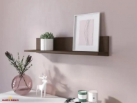 Полка настенная венге темный SТ0022