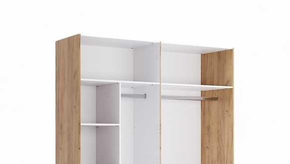 Шкаф 4Д с зеркалами Рома 2