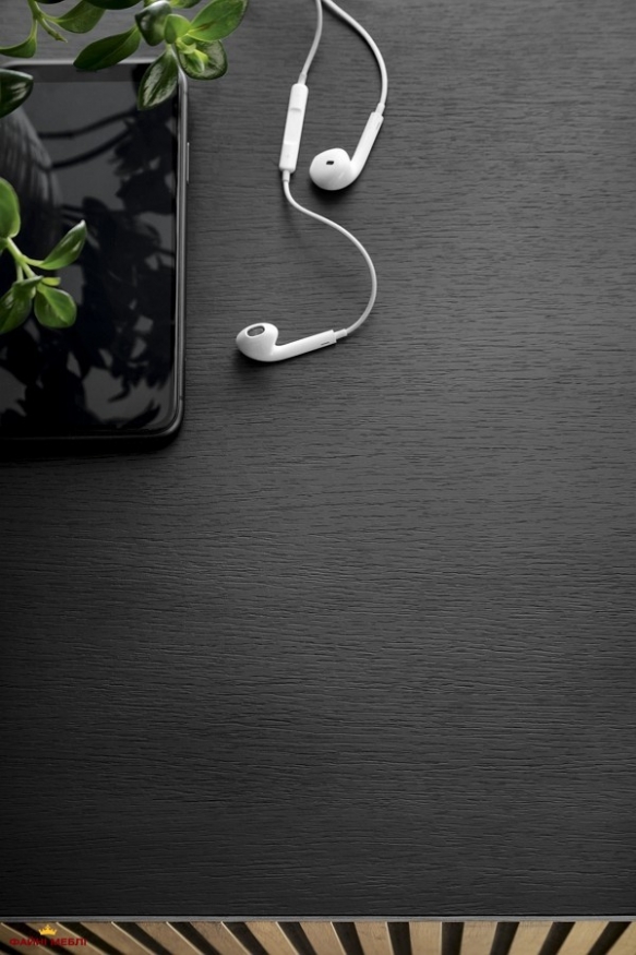 Вітрина висока Сенто / Sento WTSZ104 з підсвіткою Чорний/дуб вотан Perfect Home ширина 103 см. 2