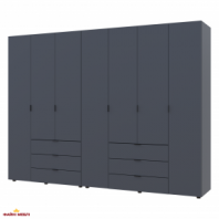 Шафа Дорос Гелар графіт 7 дверна 271,2 см