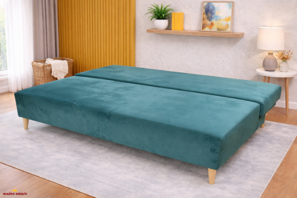 Диван раскладной еврокнижка Блэкбери Мебель Стиль 197 × 98 см 1