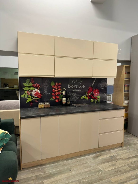 Кухня 2,0 м Фарбований МДФ Альфа ручка АКЦІЯ! 7