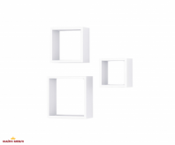 Полиця настінна білий GТ0027