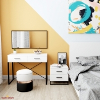 Стіл туалетний з двома шухлядами Art in head Ascet / Аскет