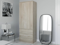 Шкаф Морели Т211 2 дверный сонома с трубой 80 см