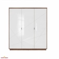 Шафа SZF3D BRW Poland Forn 3 дверна білий глянець 180 см