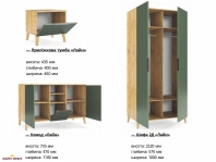 Модульна спальня Лайн 