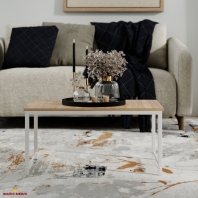 Стол-трасформер Just Fiji Дуб сонома/Белый