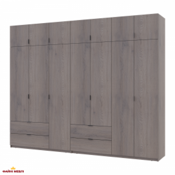 Шафа для одягу Дорос Лукас канноло 7 дверна 295 см