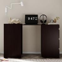 Стол письменный с комодом Art in Head Molli / Молли Венге