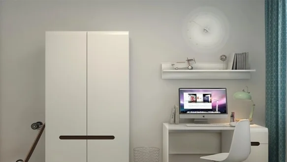 Шкаф SZF2D/19/11 BRW Poland Azteca trio 2 дверный белый 105 см 0