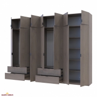 Шафа для одягу Дорос Лукас канноло 7 дверна 315 см