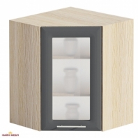 Шкаф верхний В60х60.72.1СК/В60х60.92.1СК. кут. Хай-тек цветная печать