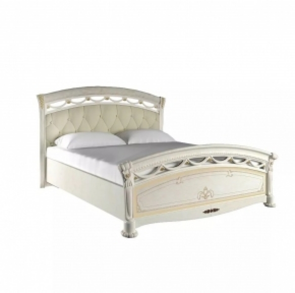 Ліжко 160 м'яка спинка Люкс Роселла