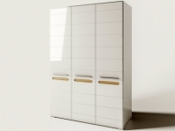 Шкаф 3Д Світ Меблів Бьянко 3 дверный белый глянец 150 см