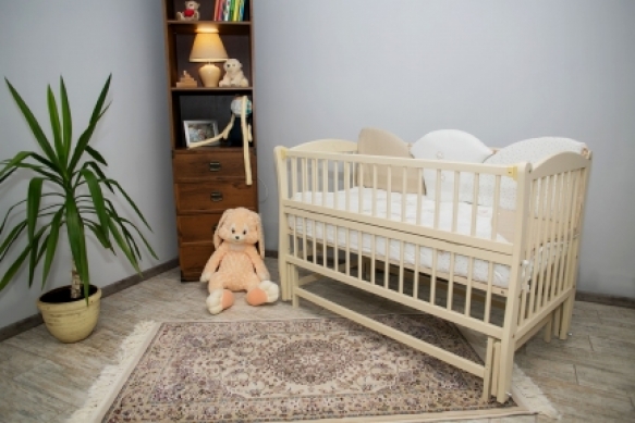 Колыбель Елит с резьбой