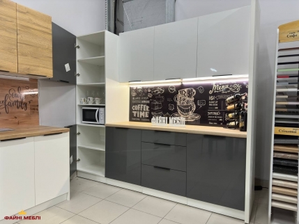 Кухня 2,4м Фарбований високий глянець ДСП АКЦІЯ 5