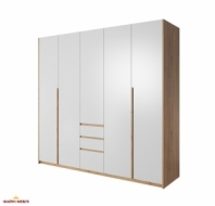Шафа 5D3S/230 Perfect Home Xelo 5 дверна білий 225 см