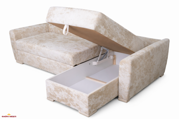 Кутовий диван розкладний єврокнижка Бейліс Меблі Стиль 240 х 154 см 0