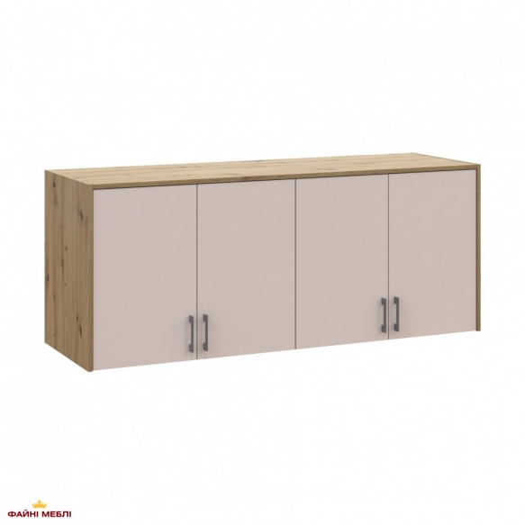 Антресоль висока Дорос Ронді кашемір 3-дверна 121 см 5