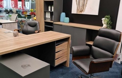 Комп'ютерний стіл Connect 2 Інтарсіо Правий/Лівий Дуб Сонома Трюфель/Антрацит 180 см 0