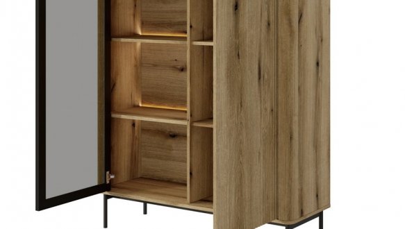 Витрина низкая с LED 2D1W/113 Wilson 2