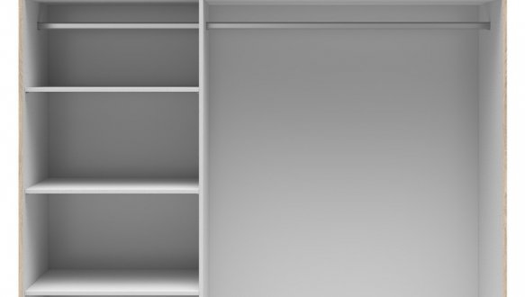 Шафа-купе із дзеркалами SZF/183/2M Tetrix1 0