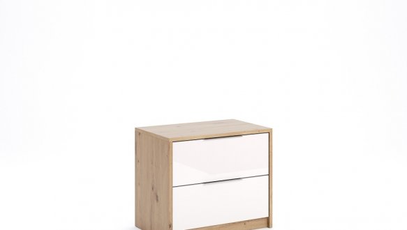 Модульна спальня Reymond/Реймонд Міромарк Дуб артизан/Білий глянець 3