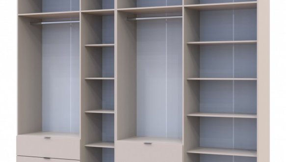 Шкаф для одежды Дорос Лукас кашемир 7 дверный 295 см 3