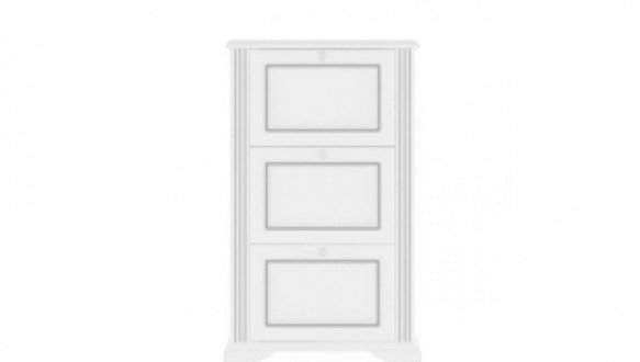 Тумба для обуви 3D Вайт