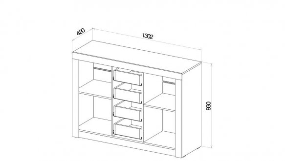 Комод Anita / Аніта MatroLuxe 0