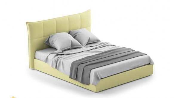 Кровать мягкая двуспальная Шик Галичина Мисти 26