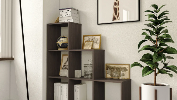 Стелаж венге на 6 комірок GT39