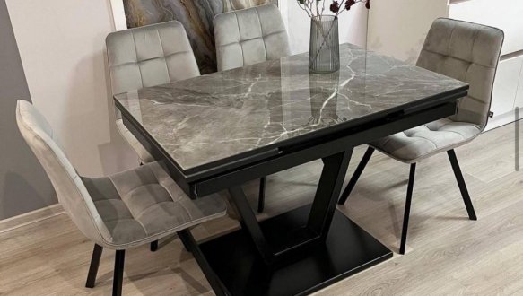 Стіл кухонний розкладний Джем Maxi V / Максі В 110-170 см 19