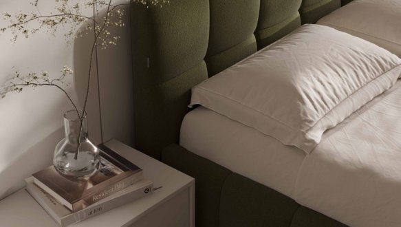 Ліжко м'яке двоспальне Міромарк Тоні 180 1