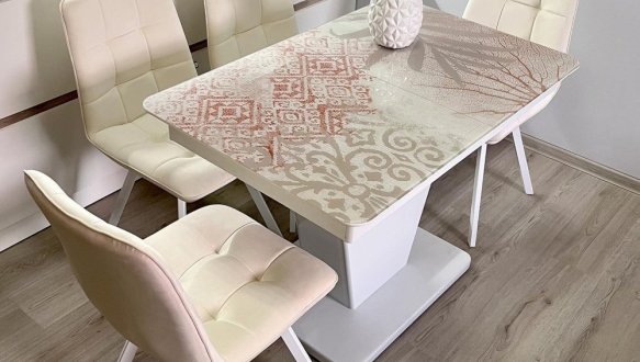 Стіл кухонний розкладний Джем Slide / Слайд 110-150 см 19