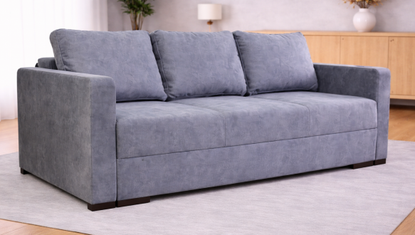 Диван раскладной еврокнижка Лорен Мебель Стиль 230 × 106 см 0