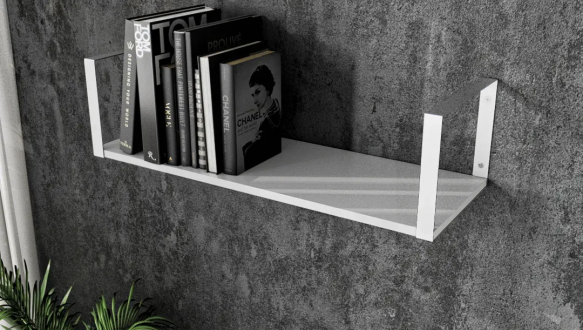 Полка настенная белая XS28