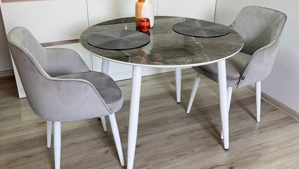 Стол кухонный Джем Oliver / Олівер 90 см 6